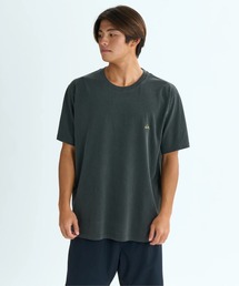 MW ATS ST/クイックシルバーレギュラーフィットワンポイント半袖Tシャツ