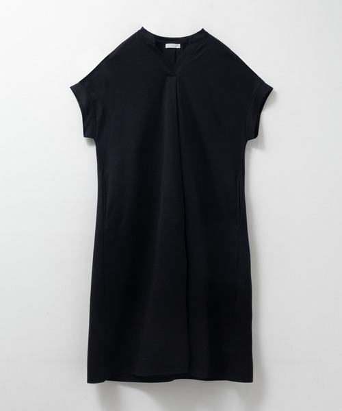 NAVY(ネイビー)の「NAVY SARARI スキッパーロングワンピース【接触冷感】(ワンピース・レディース・ブラック/チャコールグレー/モカ・M/L)」の20枚目の写真