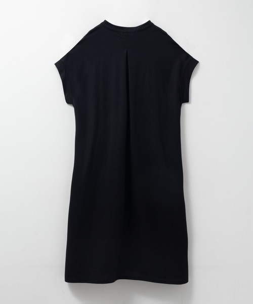 NAVY(ネイビー)の「NAVY SARARI スキッパーロングワンピース【接触冷感】(ワンピース・レディース・ブラック/チャコールグレー/モカ・M/L)」の21枚目の写真