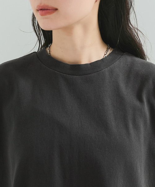STAR&STRIPE(スターアンドストライプ)の「【STAR&STRIPE(スター&ストライプ)】NOSLEEVE CREW(Tシャツ/カットソー・レディース・オレンジ/チャコールグレー/ホワイト/ブラック・M)」の12枚目の写真