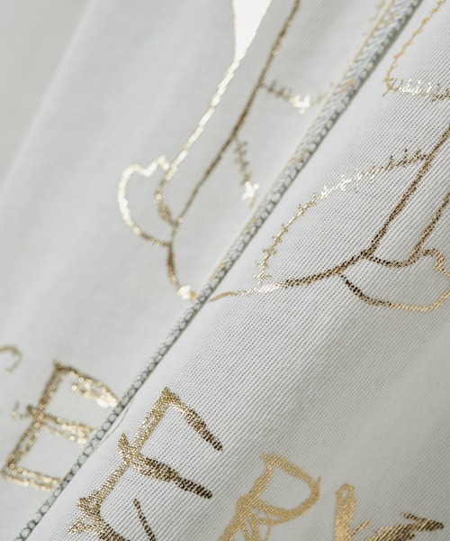 SHINYAKOZUKA（シンヤコヅカ）の「【SHINYAKOZUKA】別注 MY INITIAL DRAWING（Tシャツ/カットソー・メンズ・ホワイト/ブラック・L/M）」の10枚目の写真