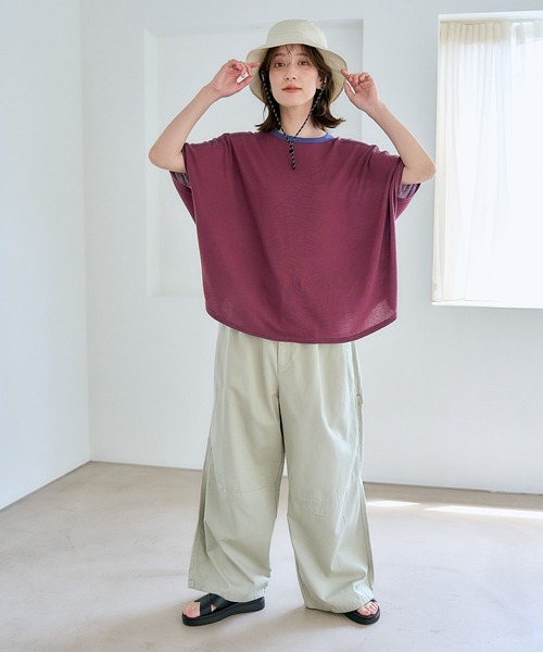 studio CLIP(スタディオクリップ)の「【撥水】UVポケッタブルハット(ハット・レディース・カーキ/ブラック/アイボリー・FREE)」の8枚目の写真