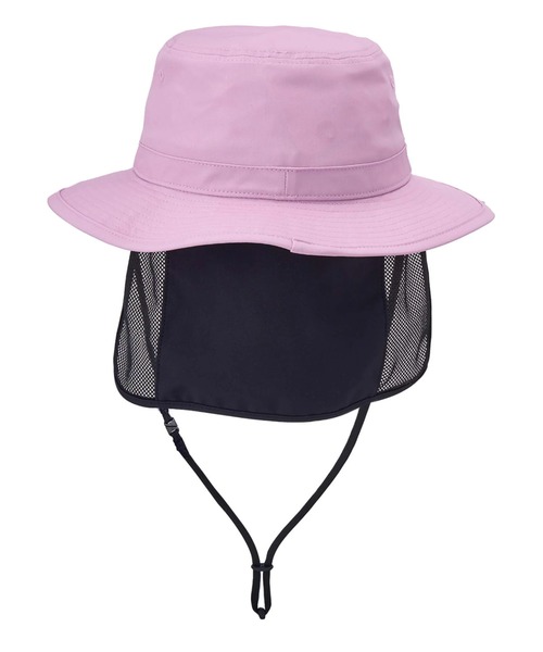 ROXY（ロキシー）の「MINI BURNING SUN/ロキシーキッズストラップ付き日焼け止め撥水ナイロンハット（ハット・キッズ・ブラック/ピンク/グリーン・FREE）」の10枚目の写真