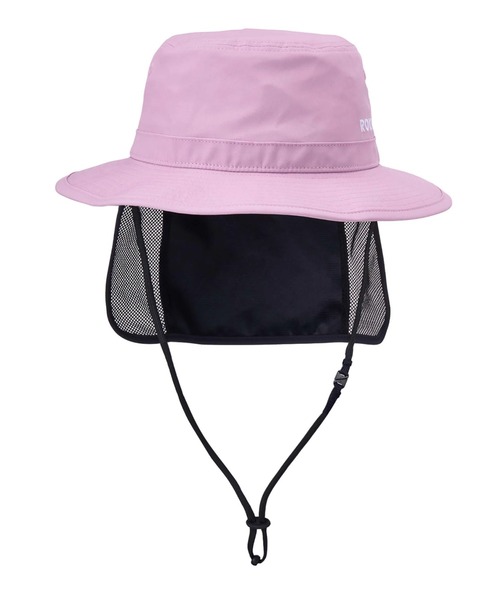 ROXY（ロキシー）の「MINI BURNING SUN/ロキシーキッズストラップ付き日焼け止め撥水ナイロンハット（ハット・キッズ・ブラック/ピンク/グリーン・FREE）」の11枚目の写真