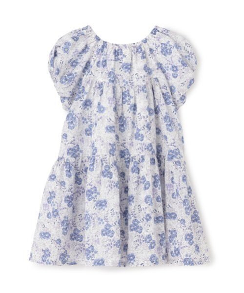 petit main（プティマイン）の「【スマイル/速乾】袖バルーンワンピ（ワンピース・キッズ・ラベンダー/チャコール/ブルー/クリーム・80ｃｍ/130cm/100cm/120cm/90cm/110cm）」の12枚目の写真