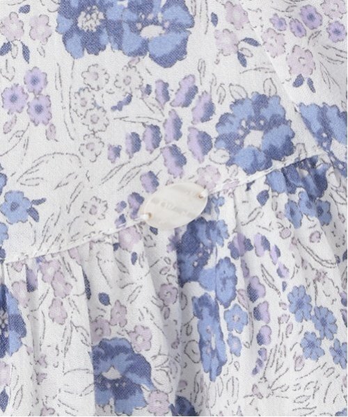 petit main（プティマイン）の「【スマイル/速乾】袖バルーンワンピ（ワンピース・キッズ・ラベンダー/チャコール/ブルー/クリーム・80ｃｍ/130cm/100cm/120cm/90cm/110cm）」の15枚目の写真