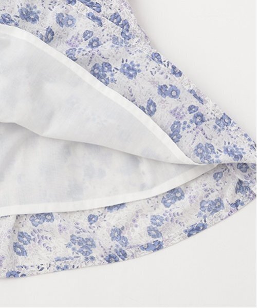 petit main（プティマイン）の「【スマイル/速乾】袖バルーンワンピ（ワンピース・キッズ・ラベンダー/チャコール/ブルー/クリーム・80ｃｍ/130cm/100cm/120cm/90cm/110cm）」の17枚目の写真