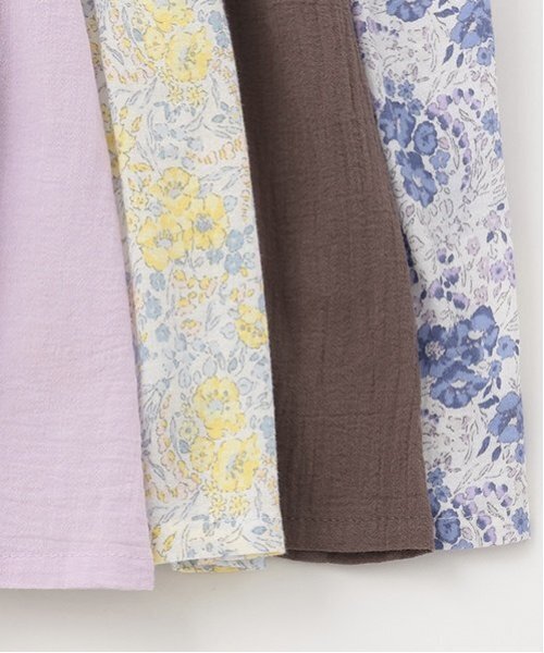 petit main（プティマイン）の「【スマイル/速乾】袖バルーンワンピ（ワンピース・キッズ・ラベンダー/チャコール/ブルー/クリーム・80ｃｍ/130cm/100cm/120cm/90cm/110cm）」の18枚目の写真