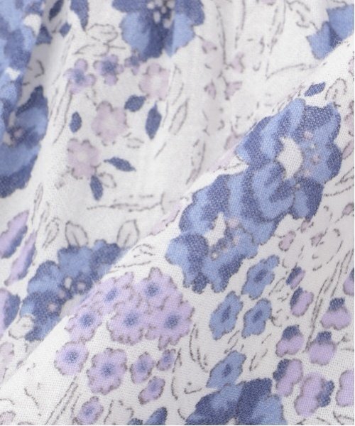 petit main（プティマイン）の「【スマイル/速乾】袖バルーンワンピ（ワンピース・キッズ・ラベンダー/チャコール/ブルー/クリーム・80ｃｍ/130cm/100cm/120cm/90cm/110cm）」の19枚目の写真