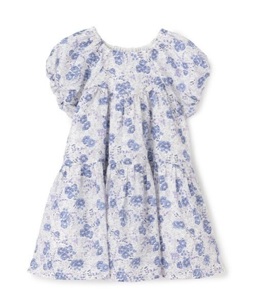 petit main（プティマイン）の「【スマイル/速乾】袖バルーンワンピ（ワンピース・キッズ・ラベンダー/チャコール/ブルー/クリーム・80ｃｍ/130cm/100cm/120cm/90cm/110cm）」の22枚目の写真