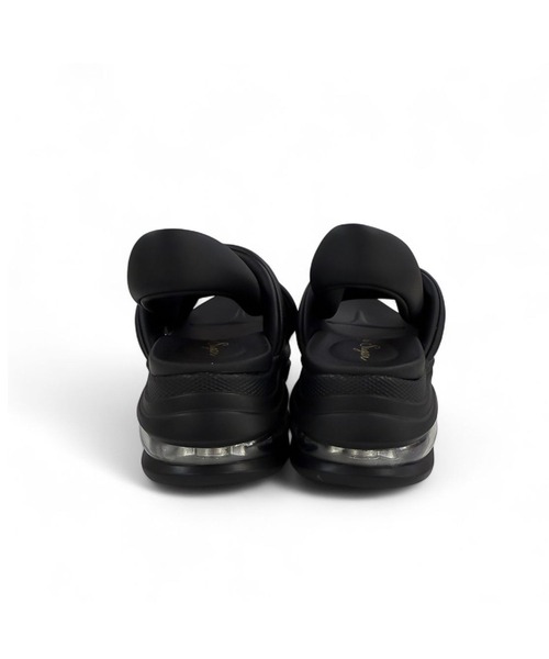 Sugar Sugar（シュガーシュガー）の「クッション ソール サンダル【SUGAR SUGAR シュガーシュガー】5900 厚底　スニーカー（サンダル・レディース・ホワイト/ブラック/ブラック×ホワイト・LL/S/M/L）」の8枚目の写真