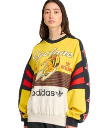 adidas アディダス スウェット 白 -(XXL位) 3800124A0009 adidas トレーナー スウェット スケートボーディング クラシック