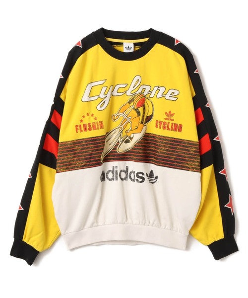 adidas ARCHIVE CYCLING SWEATSHIR / アディダス アーカイブ