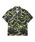 CALEE�i�L�����[�j�́uCAMO PATTERN OPEN COLLAR SH�i�V���c/�u���E�X�j�v�b�u���b�N×�O���[��