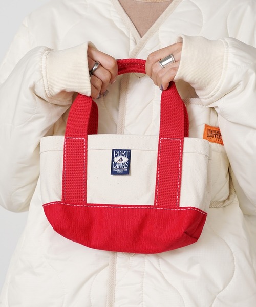 PORT CANVAS/ポートキャンバス mini TOTE BAG トート ミニバッグ