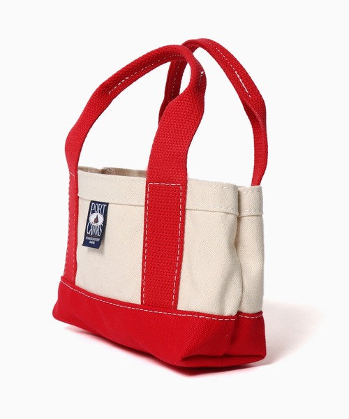 PORT CANVAS(ポートキャンバス)の「PORT CANVAS/ポートキャンバス mini TOTE BAG トート ミニバッグ(トートバッグ・レディース・ホワイト系3/ホワイト系1/ホワイト系2・FREE)」の10枚目の写真