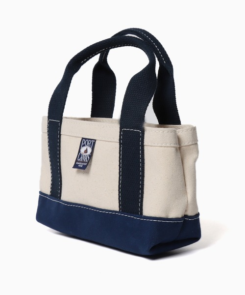 PORT CANVAS(ポートキャンバス)の「PORT CANVAS/ポートキャンバス mini TOTE BAG トート ミニバッグ(トートバッグ・レディース・ホワイト系3/ホワイト系1/ホワイト系2・FREE)」の13枚目の写真
