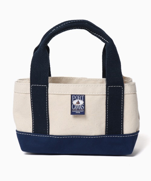 PORT CANVAS(ポートキャンバス)の「PORT CANVAS/ポートキャンバス mini TOTE BAG トート ミニバッグ(トートバッグ・レディース・ホワイト系3/ホワイト系1/ホワイト系2・FREE)」の12枚目の写真