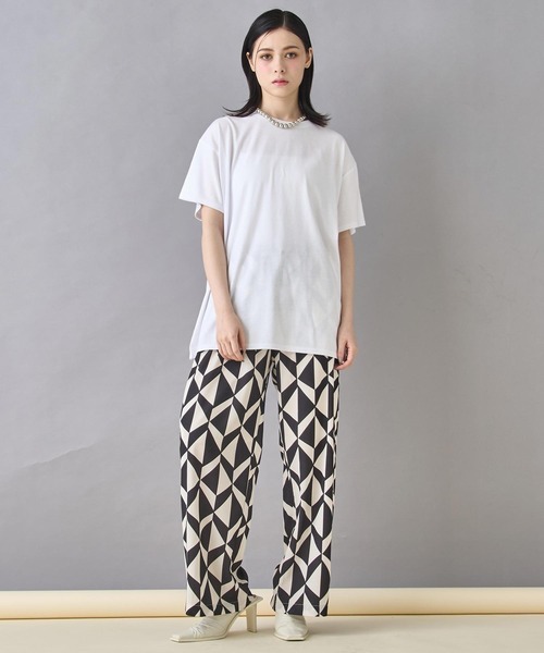 ANAP(アナップ)の「バック オープン デザイン Tシャツ(Tシャツ/カットソー・レディース・ホワイト/スミクロ/マスタード・FREE)」の16枚目の写真