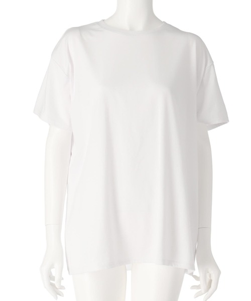 ANAP(アナップ)の「バック オープン デザイン Tシャツ(Tシャツ/カットソー・レディース・ホワイト/スミクロ/マスタード・FREE)」の10枚目の写真