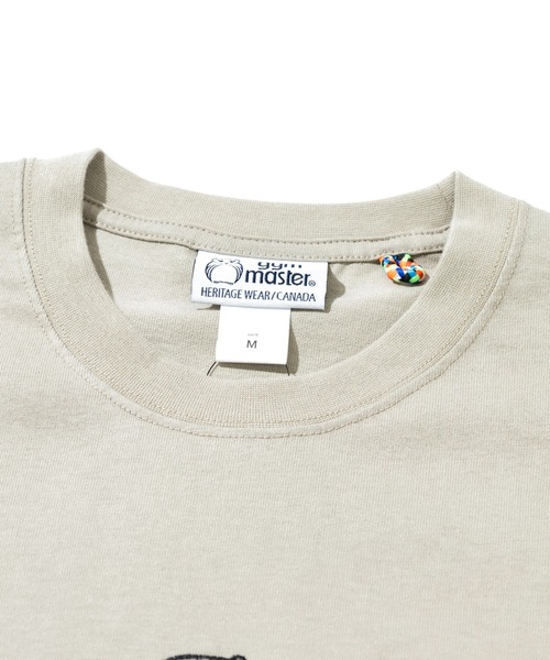 gym master（ジムマスター）の「gym master/ジムマスター　7.4oz FEEL IT！刺繍Tee（Tシャツ/カットソー・メンズ・ホワイト/ベージュ・MEDIUM/LARGE/X-LARGE）」の3枚目の写真