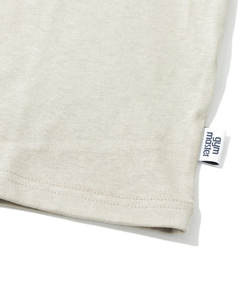 gym master（ジムマスター）の「gym master/ジムマスター　7.4oz FEEL IT！刺繍Tee（Tシャツ/カットソー・メンズ・ホワイト/ベージュ・MEDIUM/LARGE/X-LARGE）」の6枚目の写真