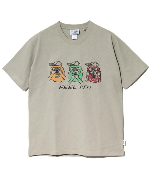 gym master（ジムマスター）の「gym master/ジムマスター　7.4oz FEEL IT！刺繍Tee（Tシャツ/カットソー・メンズ・ホワイト/ベージュ・MEDIUM/LARGE/X-LARGE）」の8枚目の写真