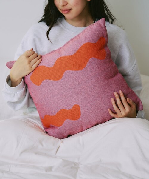 Free! バースデー クッションカバー SAHIR サヒール】Jacquard cushion cover ジャガードクッション