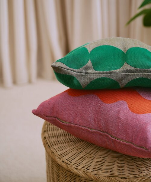 SAHIR（サヒール）の「【SAHIR サヒール】Jacquard cushion cover　ジャガードクッションカバー（クッション/クッションカバー・レディース・グリーン/ピンク・0）」の10枚目の写真