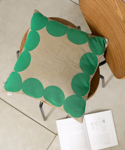 SAHIR（サヒール）の「【SAHIR サヒール】Jacquard cushion cover　ジャガードクッションカバー（クッション/クッションカバー・レディース・グリーン/ピンク・0）」の3枚目の写真