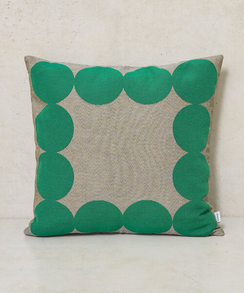 SAHIR（サヒール）の「【SAHIR サヒール】Jacquard cushion cover　ジャガードクッションカバー（クッション/クッションカバー・レディース・グリーン/ピンク・0）」の4枚目の写真