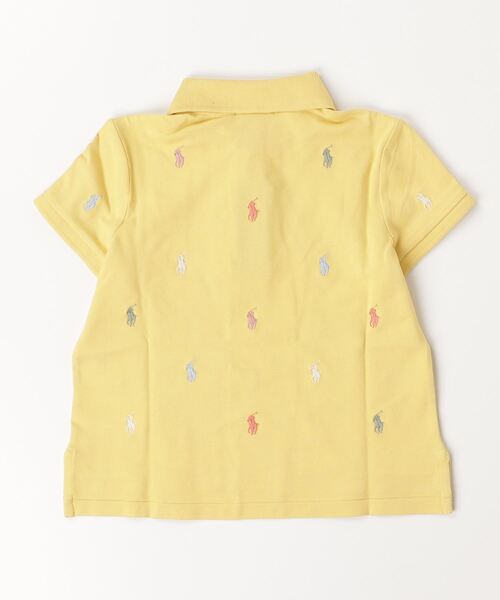 POLO RALPH LAUREN CHILDRENSWEAR（ポロ ラルフ ローレン チルドレンズウェア）の「Polo ポニー ストレッチ メッシュ ボクシー ポロシャツ（ポロシャツ・キッズ・イエロー・XL/L/M）」の2枚目の写真