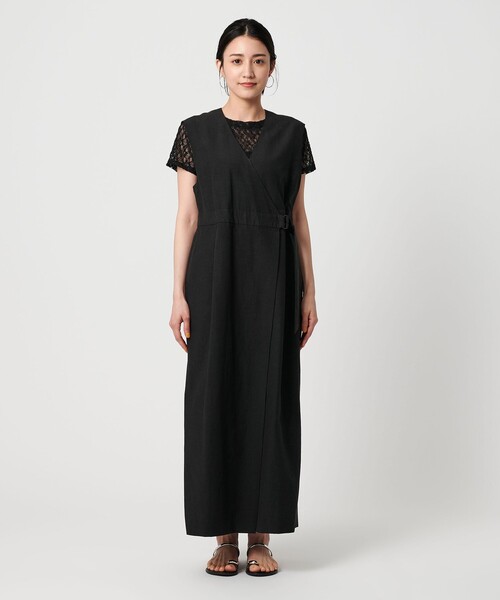 セルロースブレンド ベルトワンピース BEAUTY & YOUTH BEAUTY&YOUTH UNITED ARROWS（ビューティーアンドユース