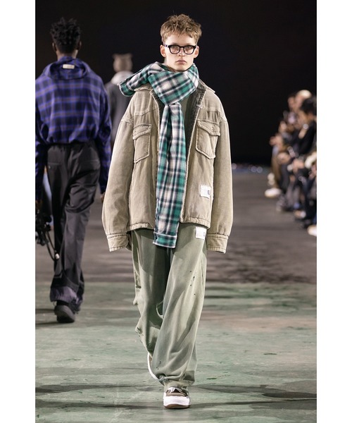 Distressed Corduroy Puffer Shirt（シャツ/ブラウス）｜Maison MIHARA