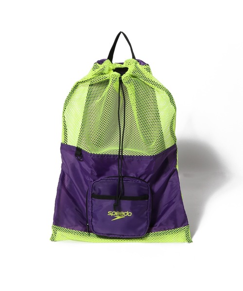 Speedo（スピード）の「SPEEDO / ポケッタブルメッシュバッグ（バックパック/リュック・レディース・オレンジ/パープル・FREE）」の16枚目の写真