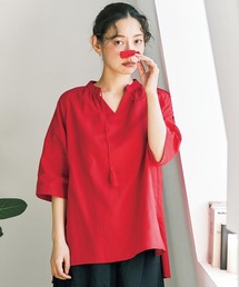 and myera タッセルブラウス