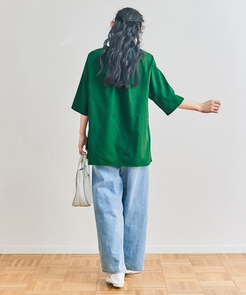 and myera(アンド マイラ)の「and myera タッセルブラウス(シャツ/ブラウス・レディース・ネイビー/グリーン/レッド・M/L/S)」の18枚目の写真