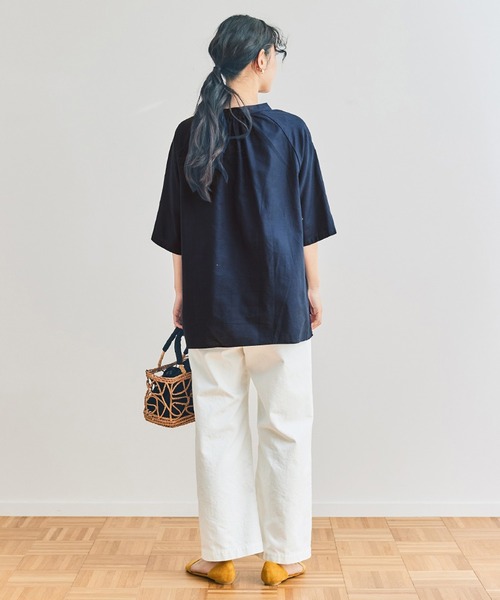 and myera(アンド マイラ)の「and myera タッセルブラウス(シャツ/ブラウス・レディース・ネイビー/グリーン/レッド・M/L/S)」の21枚目の写真