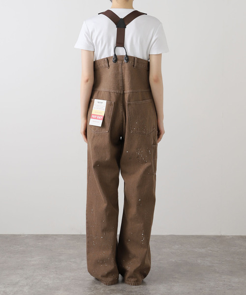 PAYDAY /ペイデイ サスペンダー付きペイント加工デニム（デニムパンツ