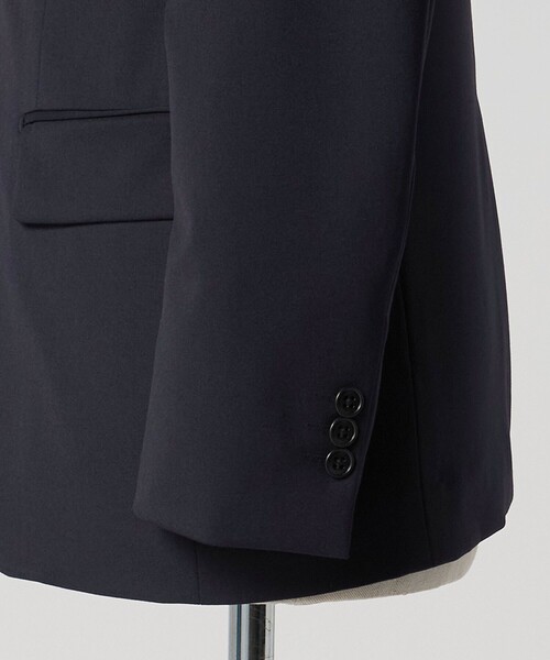 green label relaxing（グリーンレーベルリラクシング）の「A+ TWPU サージ 2B スリム セットアップジャケット -ウォッシャブル・ストレッチ-（スーツジャケット・メンズ・ブラック/ダークブラウン/ネイビー/ロイヤルブルー・XXL/M/S/L/XS/XL）」の11枚目の写真