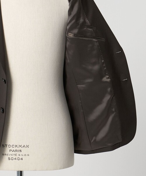 green label relaxing（グリーンレーベルリラクシング）の「A+ TWPU サージ 2B スリム セットアップジャケット -ウォッシャブル・ストレッチ-（スーツジャケット・メンズ・ブラック/ダークブラウン/ネイビー/ロイヤルブルー・XXL/M/S/L/XS/XL）」の22枚目の写真