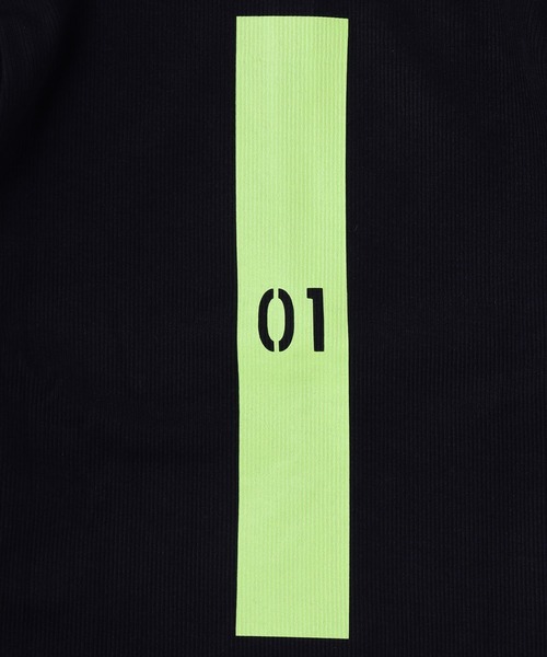 RADIO EVA（ラヂオエヴァ）の「RADIO EVA A277 EVANGELION Numbering Drivers Rib Knit Jacket（ブルゾン・メンズ・ホワイト/ブラック/グレー・LARGE/SMALL）」の6枚目の写真