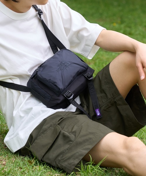 THE NORTH FACE PURPLE LABEL(ザ ノースフェイス パープルレーベル)の「【THE NORTH FACE PURPLE LABEL/ザノースフェイス】CORDURA Nylon Shoulder Bag/コーデュラナイロンショルダーバック(ショルダーバッグ・メンズ・グレー/ダークネイビー/ブラック・FREE)」の5枚目の写真