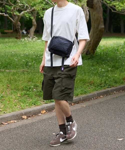 THE NORTH FACE PURPLE LABEL(ザ ノースフェイス パープルレーベル)の「【THE NORTH FACE PURPLE LABEL/ザノースフェイス】CORDURA Nylon Shoulder Bag/コーデュラナイロンショルダーバック(ショルダーバッグ・メンズ・グレー/ダークネイビー/ブラック・FREE)」の6枚目の写真