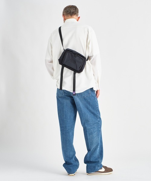 THE NORTH FACE PURPLE LABEL(ザ ノースフェイス パープルレーベル)の「【THE NORTH FACE PURPLE LABEL/ザノースフェイス】CORDURA Nylon Shoulder Bag/コーデュラナイロンショルダーバック(ショルダーバッグ・メンズ・グレー/ダークネイビー/ブラック・FREE)」の4枚目の写真