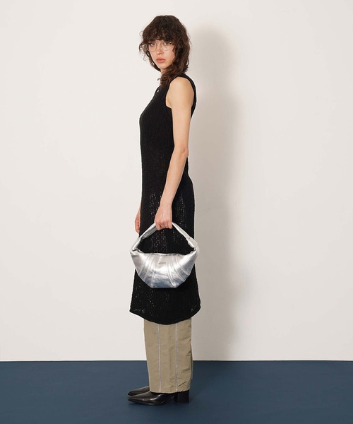 DISPATCHER NO.8（ディスパッチャーナンバーエイト）の「2WAYニットタンクワンピース（ワンピース・レディース・ダークグレー/ブラック/オフホワイト・ONE SIZE）」の6枚目の写真