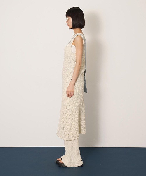 DISPATCHER NO.8（ディスパッチャーナンバーエイト）の「2WAYニットタンクワンピース（ワンピース・レディース・ダークグレー/ブラック/オフホワイト・ONE SIZE）」の18枚目の写真