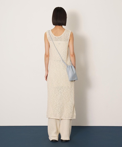 DISPATCHER NO.8（ディスパッチャーナンバーエイト）の「2WAYニットタンクワンピース（ワンピース・レディース・ダークグレー/ブラック/オフホワイト・ONE SIZE）」の19枚目の写真