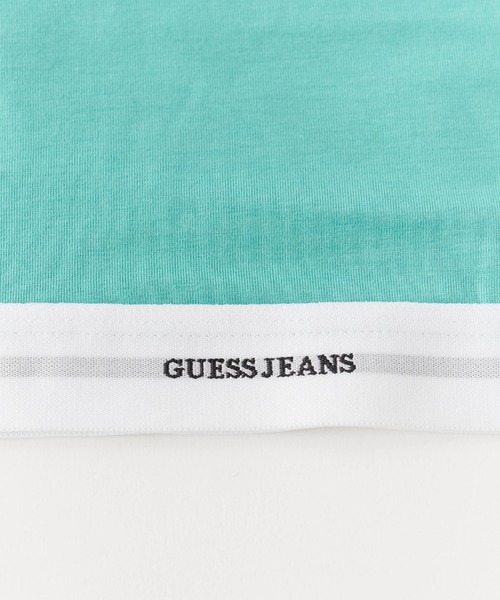 GUESS JEANS（ゲスジーンズ）の「GUESS JEANS/ゲスジーンズ GJ BRALETTE ブラレット（ブラジャー・レディース・ライトパープル/エメラルド・L/M/S）」の5枚目の写真