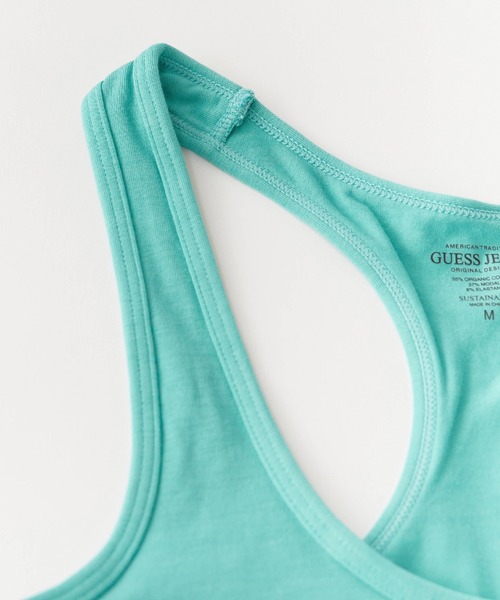 GUESS JEANS（ゲスジーンズ）の「GUESS JEANS/ゲスジーンズ GJ BRALETTE ブラレット（ブラジャー・レディース・ライトパープル/エメラルド・L/M/S）」の8枚目の写真